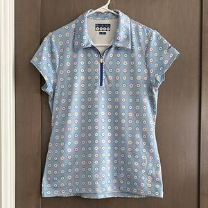 Alexander Julian Women’s Cycling Jersey Performance Top Size M